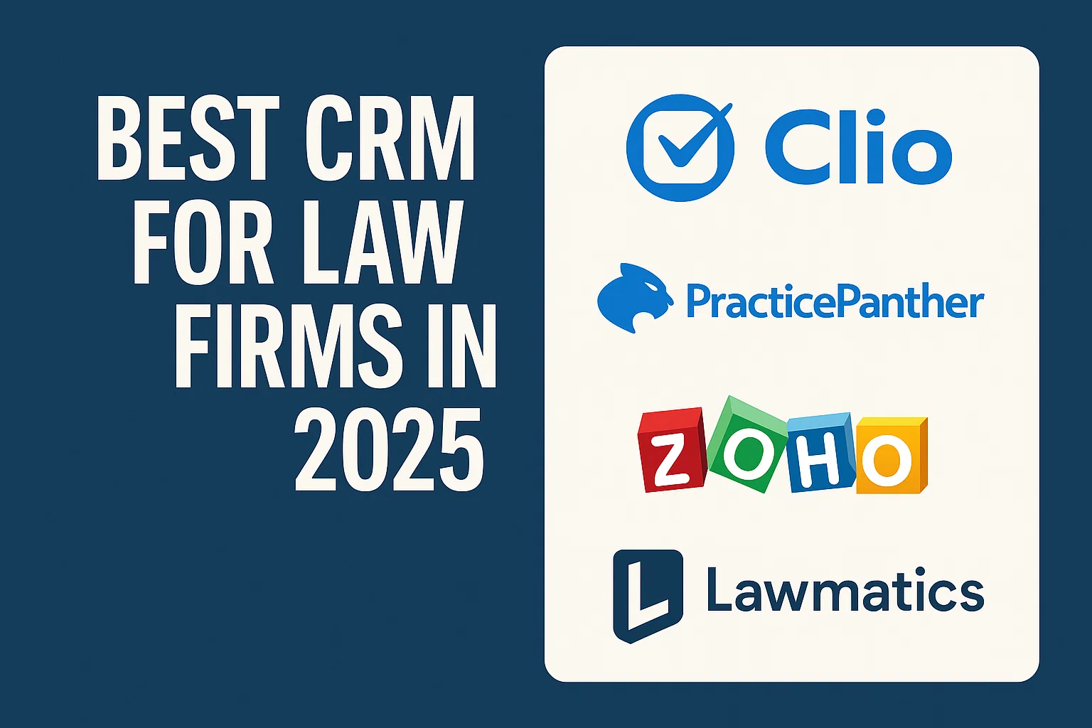Best CRM for Law Firms in 2025 Thumbnail
