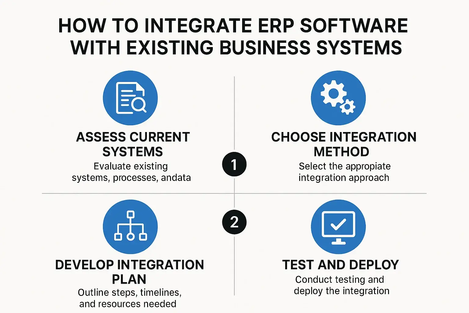 How to Integrate ERP Software with Existing Business Systems Hero Image